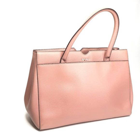 Dkny Bags Dkny Pink Leather Satchel Bag Ra Poshmark
